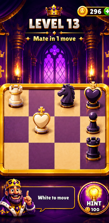 Royal Checkmate game level